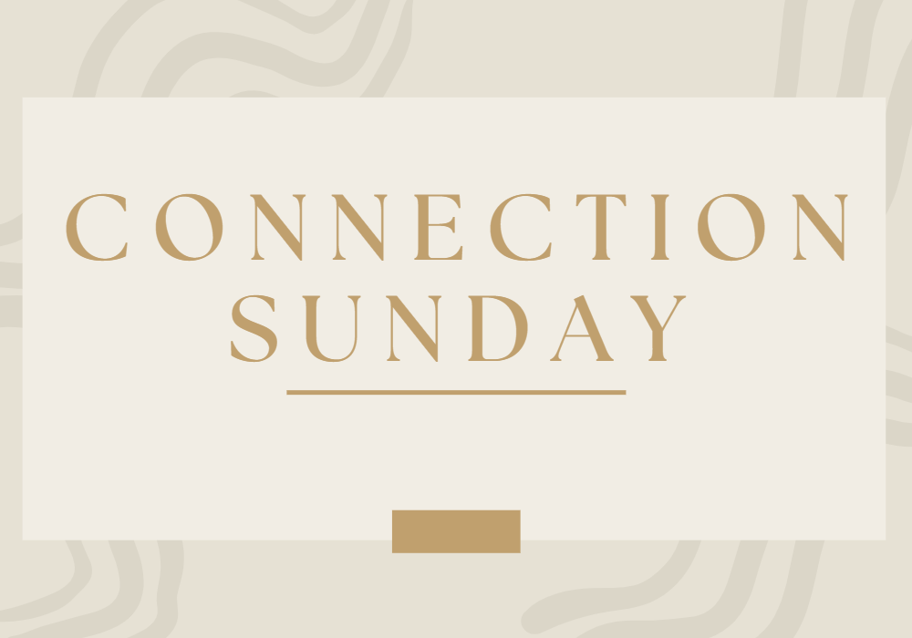 Featured image for “Connection Sunday”